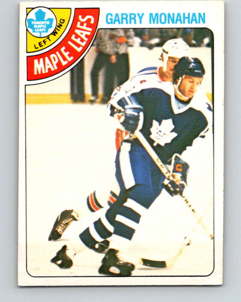 1978-79 O-Pee-Chee #268 Garry Monahan  Toronto Maple Leafs  V24640