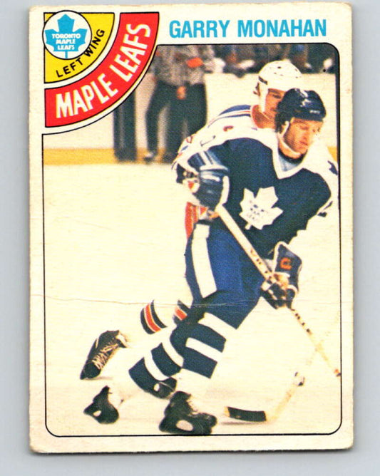 1978-79 O-Pee-Chee #268 Garry Monahan  Toronto Maple Leafs  V24641