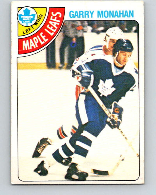 1978-79 O-Pee-Chee #268 Garry Monahan  Toronto Maple Leafs  V24647