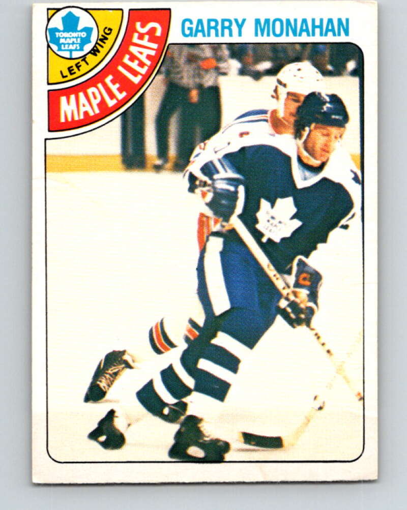 1978-79 O-Pee-Chee #268 Garry Monahan  Toronto Maple Leafs  V24648
