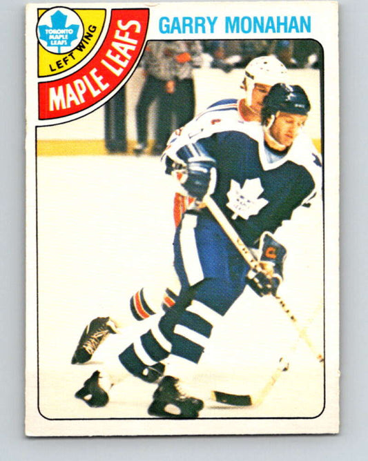 1978-79 O-Pee-Chee #268 Garry Monahan  Toronto Maple Leafs  V24649