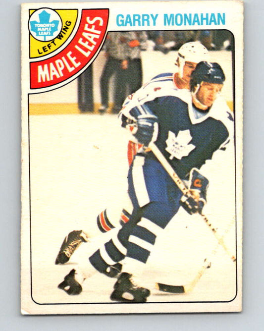 1978-79 O-Pee-Chee #268 Garry Monahan  Toronto Maple Leafs  V24652