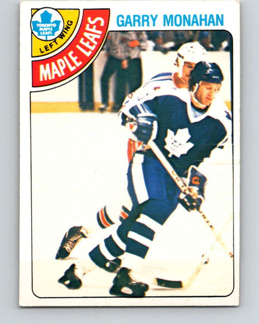 1978-79 O-Pee-Chee #268 Garry Monahan  Toronto Maple Leafs  V24655