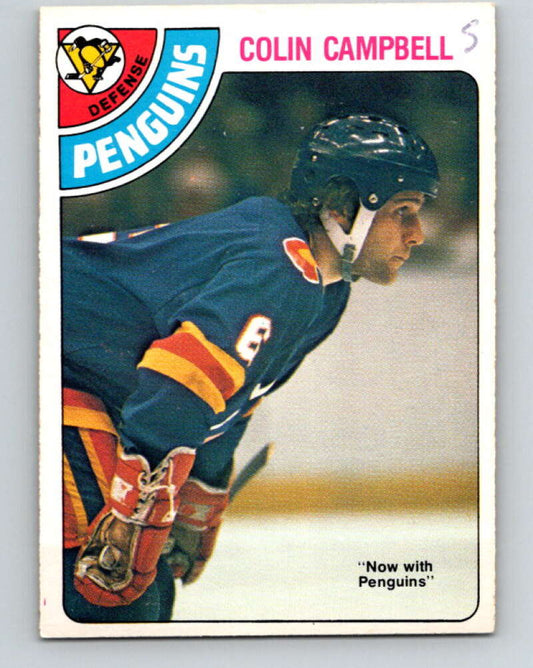 1978-79 O-Pee-Chee #269 Colin Campbell  Pittsburgh Penguins  V24658