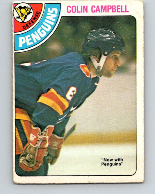 1978-79 O-Pee-Chee #269 Colin Campbell  Pittsburgh Penguins  V24659