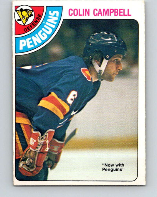 1978-79 O-Pee-Chee #269 Colin Campbell  Pittsburgh Penguins  V24664