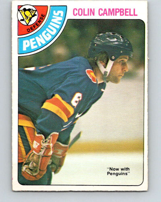 1978-79 O-Pee-Chee #269 Colin Campbell  Pittsburgh Penguins  V24665