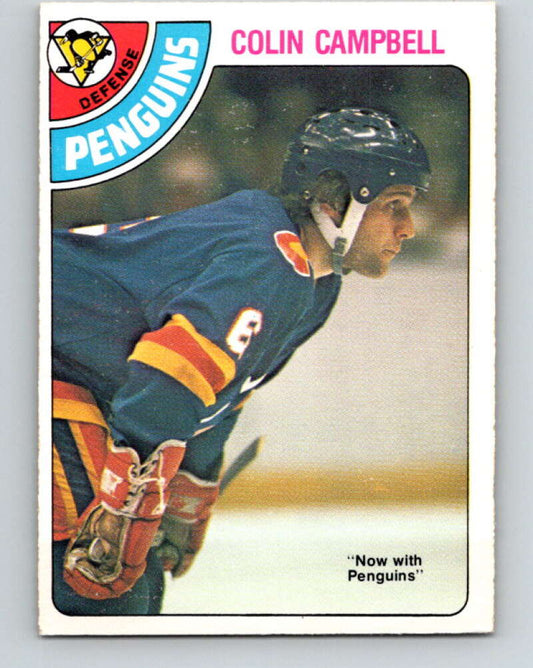1978-79 O-Pee-Chee #269 Colin Campbell  Pittsburgh Penguins  V24666