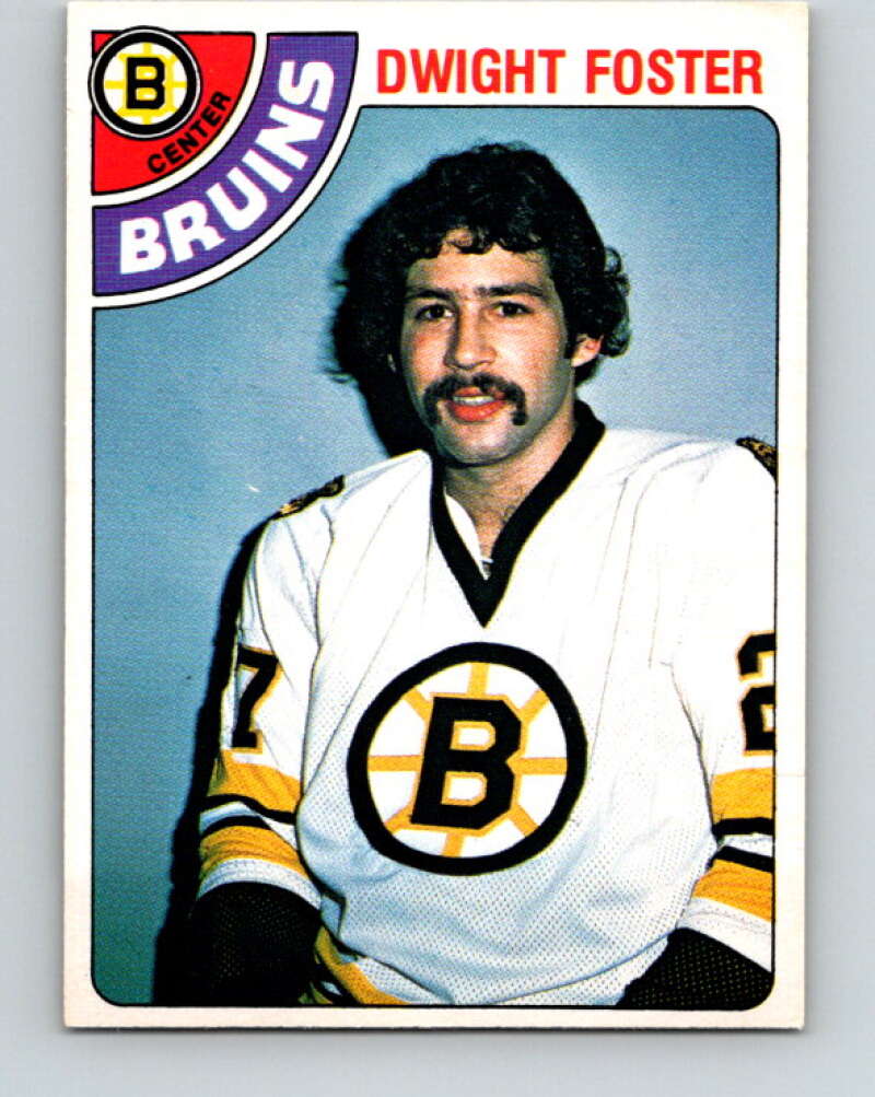 1978-79 O-Pee-Chee #271 Dwight Foster  RC Rookie Boston Bruins  V24668