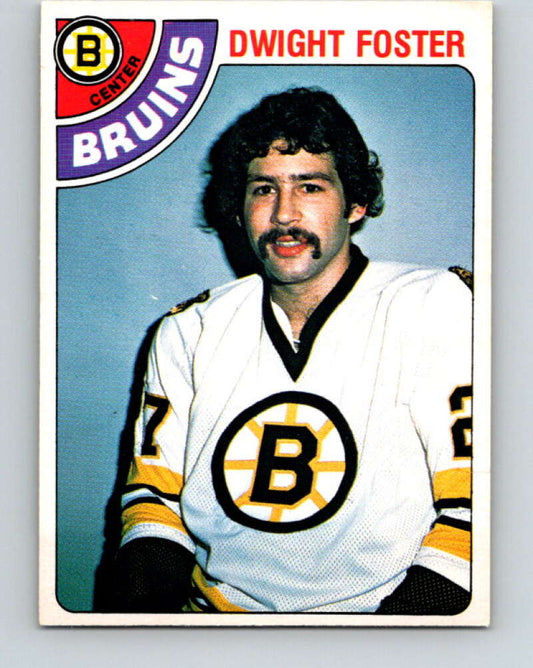 1978-79 O-Pee-Chee #271 Dwight Foster  RC Rookie Boston Bruins  V24668