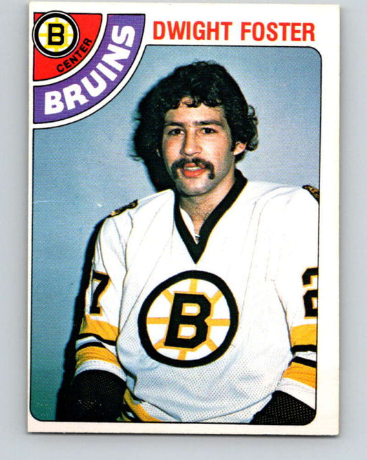 1978-79 O-Pee-Chee #271 Dwight Foster  RC Rookie Boston Bruins  V24669