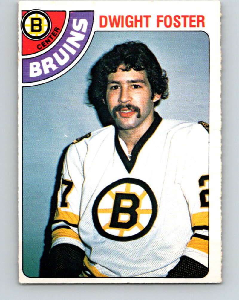 1978-79 O-Pee-Chee #271 Dwight Foster  RC Rookie Boston Bruins  V24670