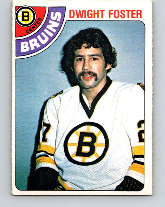 1978-79 O-Pee-Chee #271 Dwight Foster  RC Rookie Boston Bruins  V24672