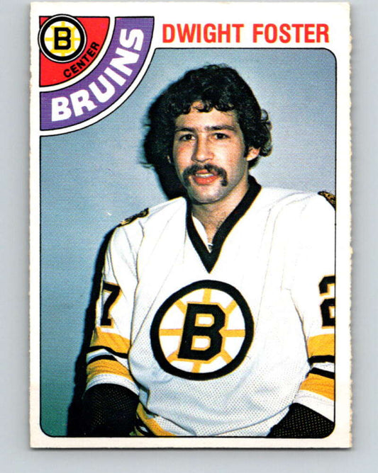 1978-79 O-Pee-Chee #271 Dwight Foster  RC Rookie Boston Bruins  V24674
