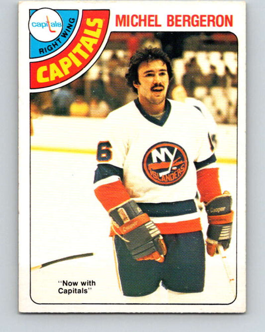 1978-79 O-Pee-Chee #273 Michel Bergeron  Washington Capitals  V24695