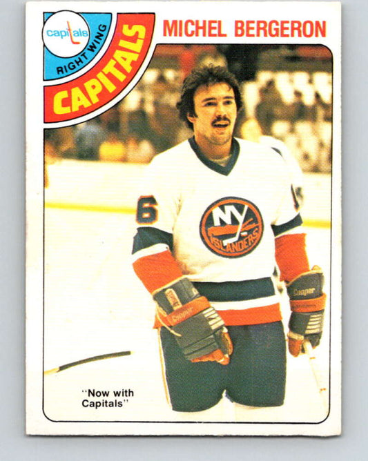 1978-79 O-Pee-Chee #273 Michel Bergeron  Washington Capitals  V24696