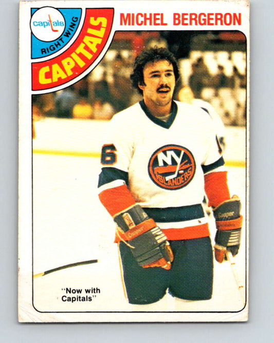 1978-79 O-Pee-Chee #273 Michel Bergeron  Washington Capitals  V24701