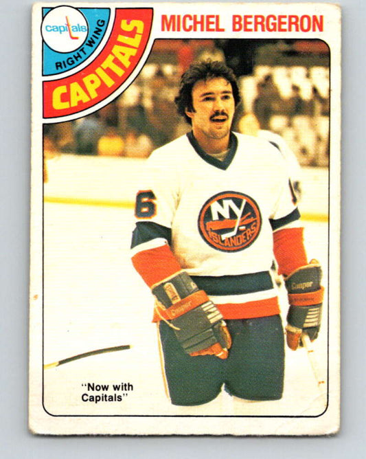1978-79 O-Pee-Chee #273 Michel Bergeron  Washington Capitals  V24702