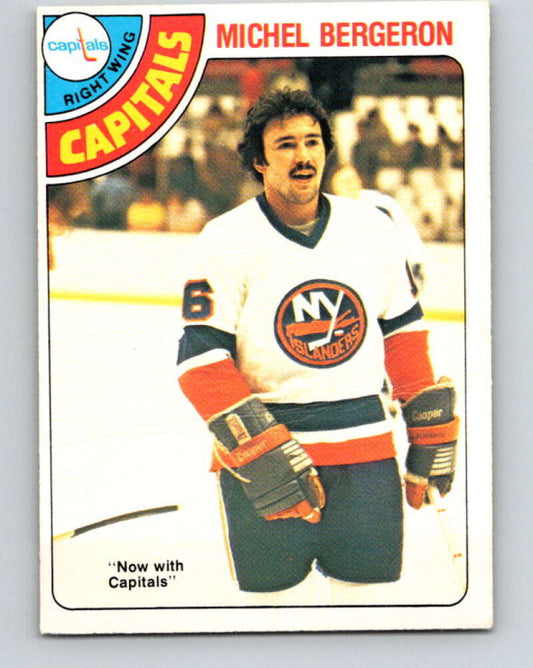 1978-79 O-Pee-Chee #273 Michel Bergeron  Washington Capitals  V24704