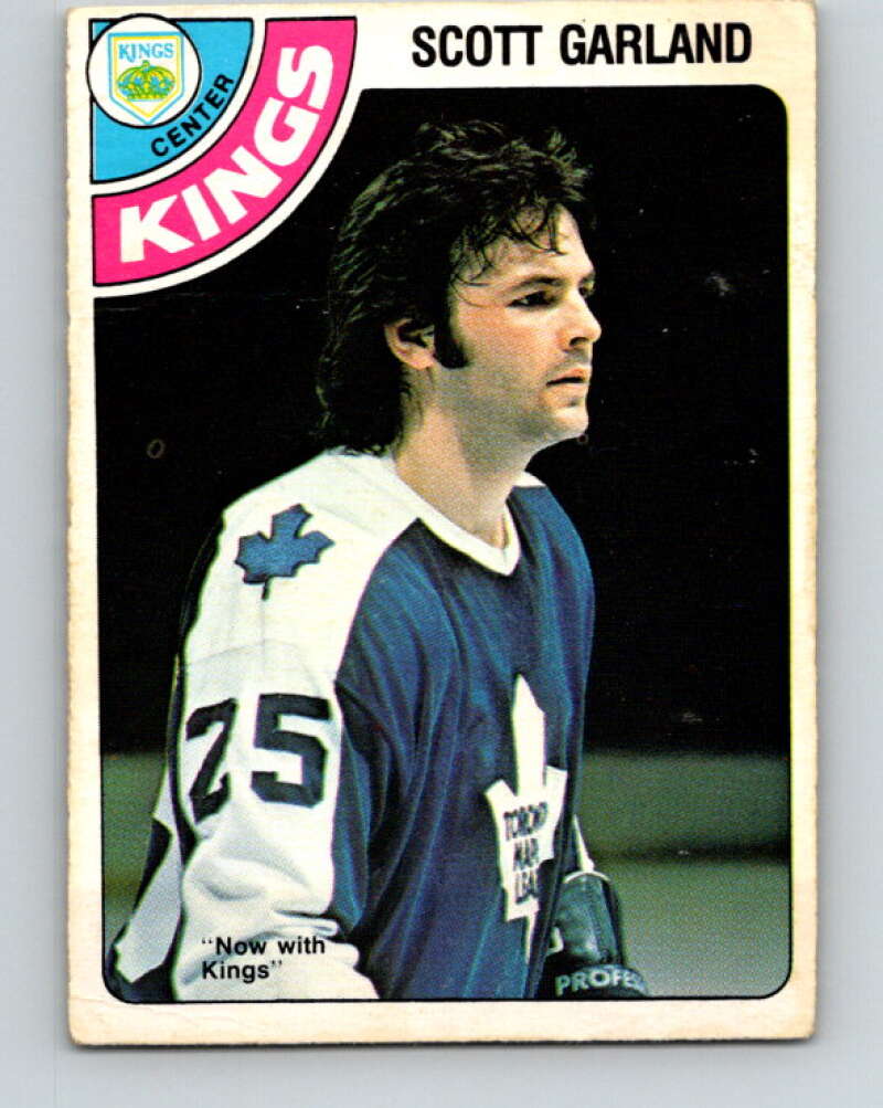 1978-79 O-Pee-Chee #274 Scott Garland  Los Angeles Kings  V24714