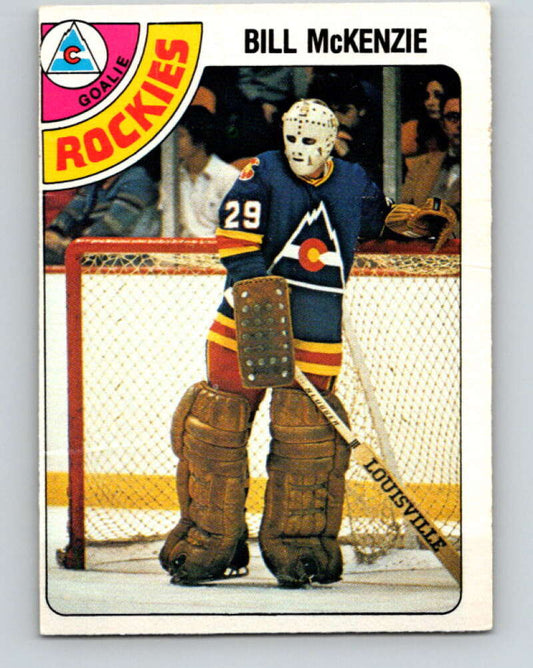 1978-79 O-Pee-Chee #275 Bill McKenzie  Colorado Rockies  V24728