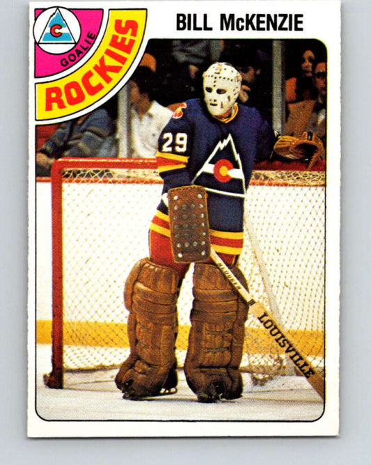 1978-79 O-Pee-Chee #275 Bill McKenzie  Colorado Rockies  V24731