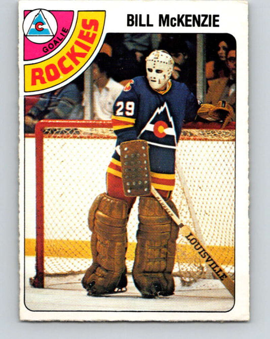 1978-79 O-Pee-Chee #275 Bill McKenzie  Colorado Rockies  V24738