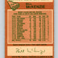 1978-79 O-Pee-Chee #275 Bill McKenzie  Colorado Rockies  V24739