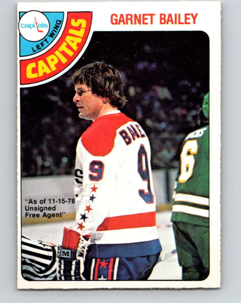 1978-79 O-Pee-Chee #276 Ace Bailey  Washington Capitals  V24741