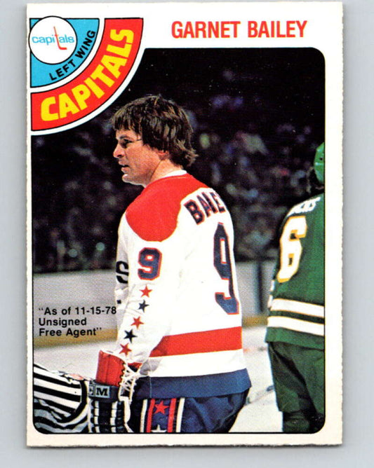 1978-79 O-Pee-Chee #276 Ace Bailey  Washington Capitals  V24741