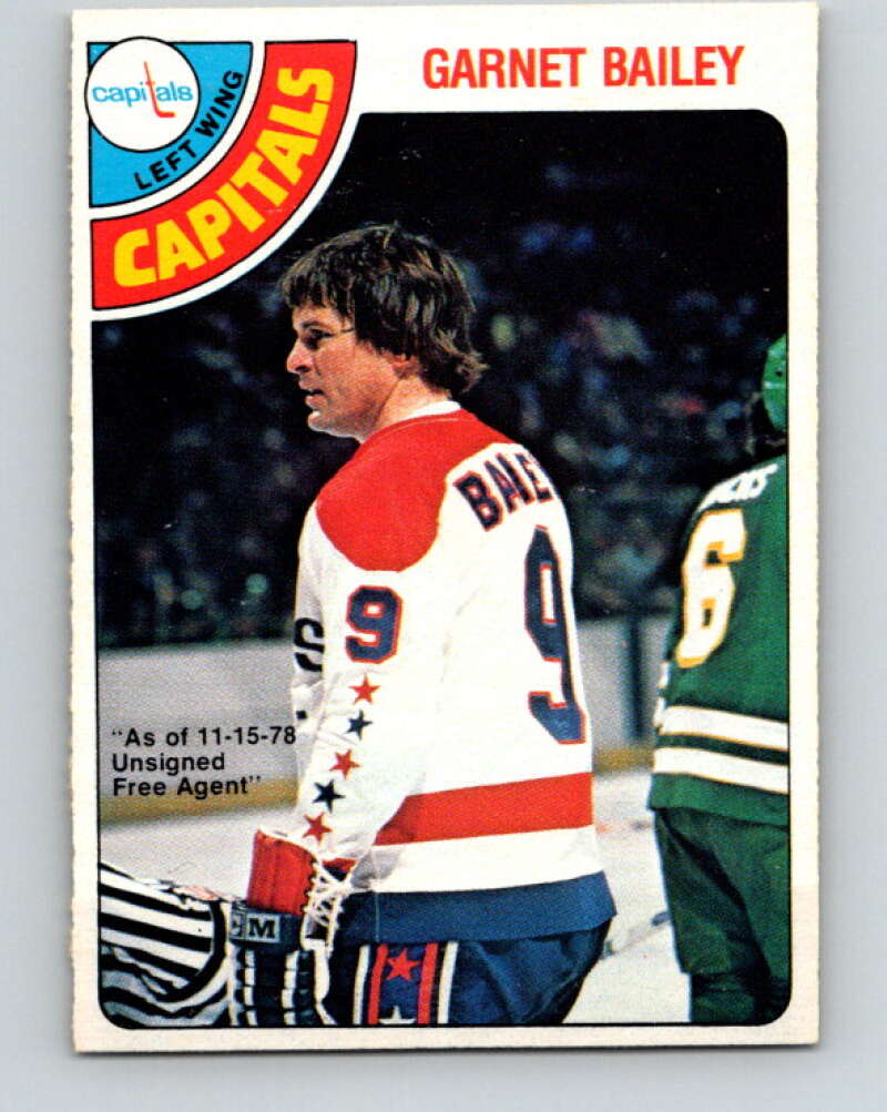 1978-79 O-Pee-Chee #276 Ace Bailey  Washington Capitals  V24742