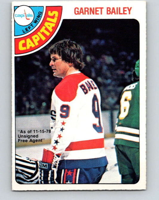 1978-79 O-Pee-Chee #276 Ace Bailey  Washington Capitals  V24743