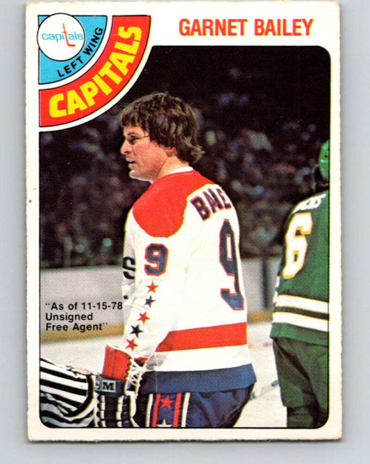 1978-79 O-Pee-Chee #276 Ace Bailey  Washington Capitals  V24744