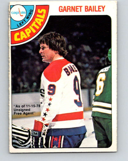 1978-79 O-Pee-Chee #276 Ace Bailey  Washington Capitals  V24745