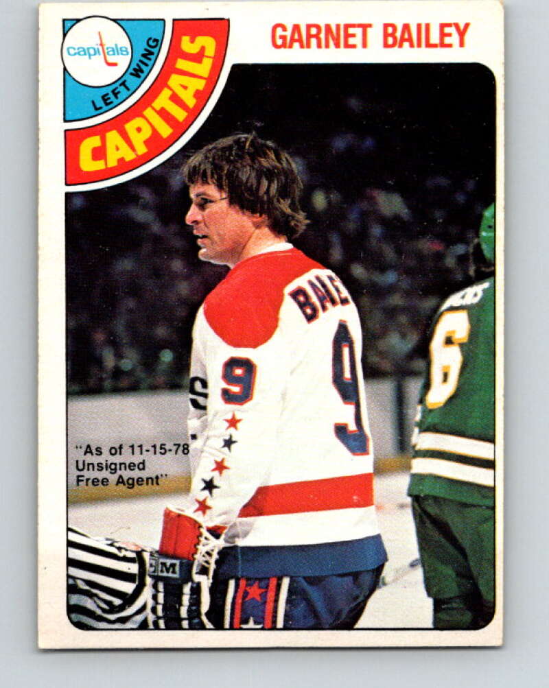 1978-79 O-Pee-Chee #276 Ace Bailey  Washington Capitals  V24746