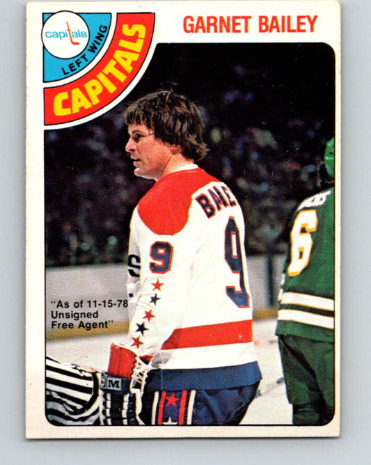 1978-79 O-Pee-Chee #276 Ace Bailey  Washington Capitals  V24746