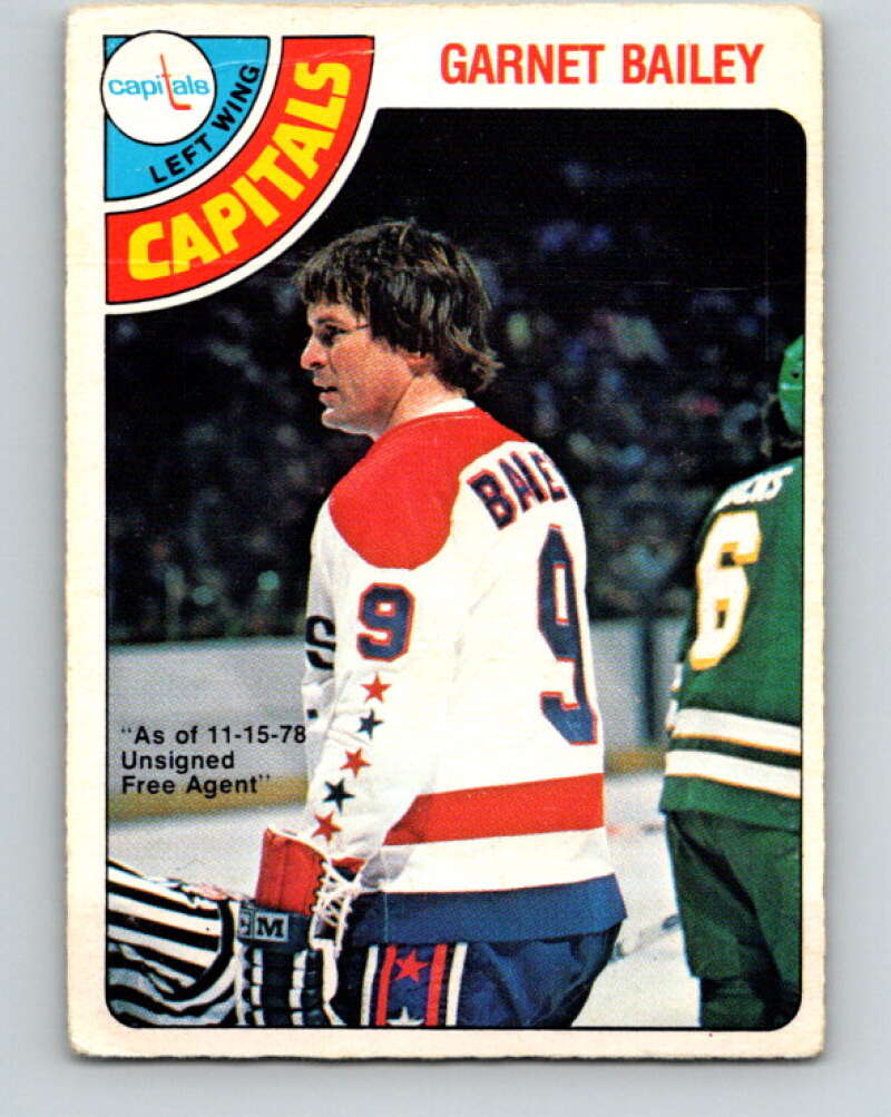 1978-79 O-Pee-Chee #276 Ace Bailey  Washington Capitals  V24748