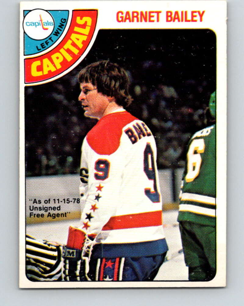 1978-79 O-Pee-Chee #276 Ace Bailey  Washington Capitals  V24750