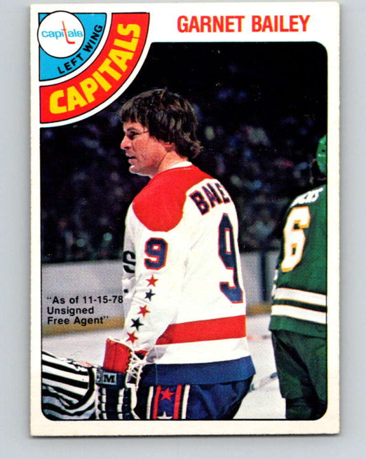 1978-79 O-Pee-Chee #276 Ace Bailey  Washington Capitals  V24751