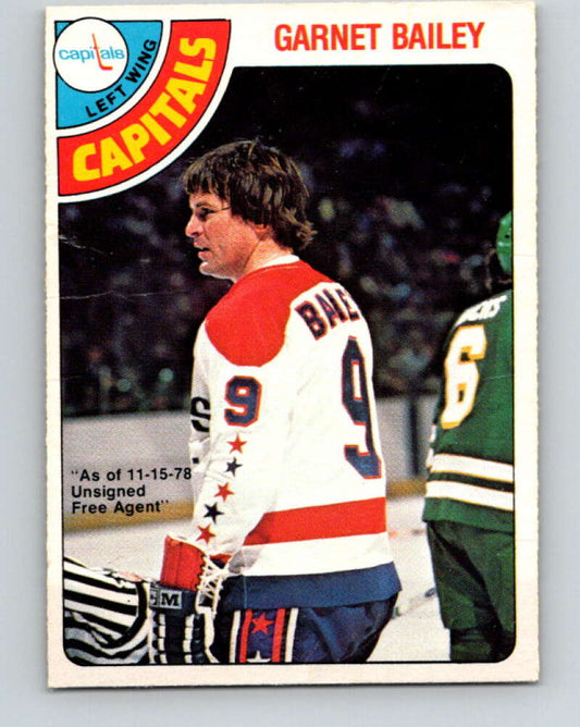 1978-79 O-Pee-Chee #276 Ace Bailey  Washington Capitals  V24752