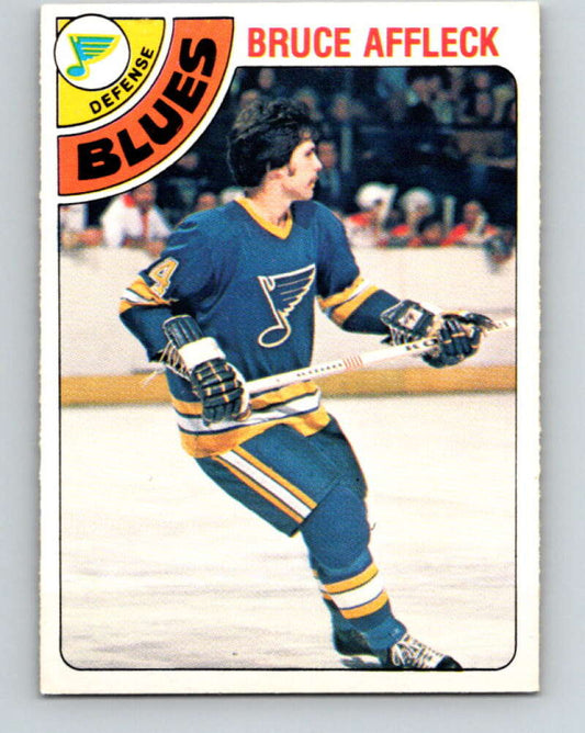1978-79 O-Pee-Chee #279 Bruce Affleck  St. Louis Blues  V24785