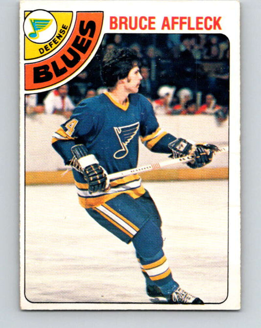 1978-79 O-Pee-Chee #279 Bruce Affleck  St. Louis Blues  V24793
