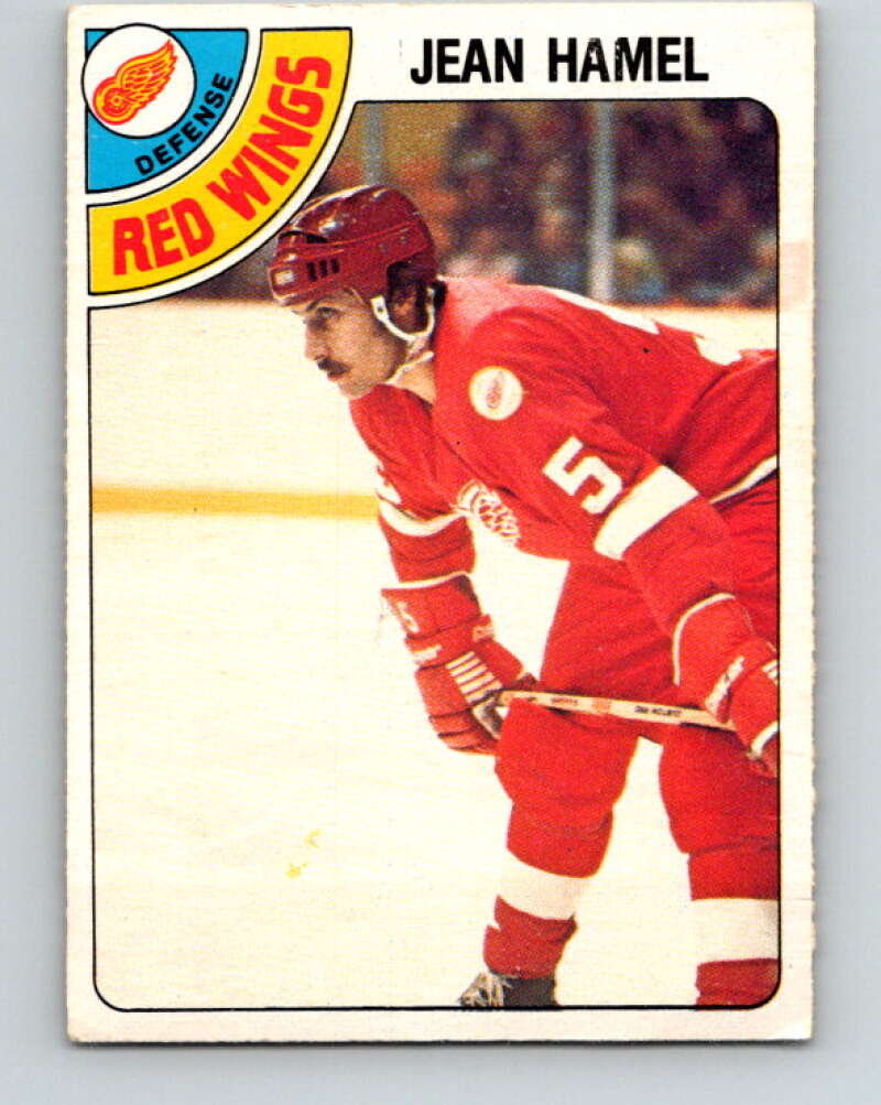 1978-79 O-Pee-Chee #281 Jean Hamel  Detroit Red Wings  V24812