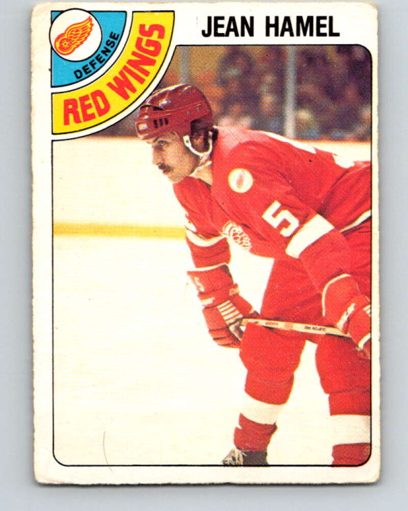 1978-79 O-Pee-Chee #281 Jean Hamel  Detroit Red Wings  V24813