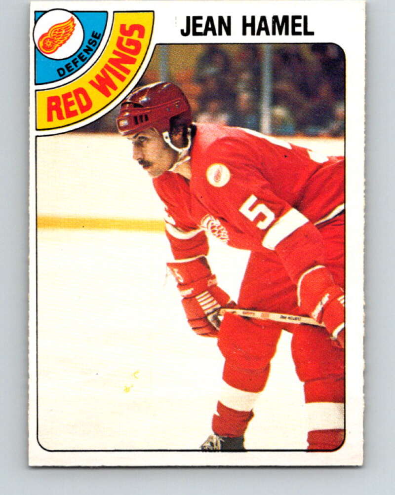 1978-79 O-Pee-Chee #281 Jean Hamel  Detroit Red Wings  V24816