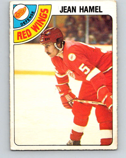 1978-79 O-Pee-Chee #281 Jean Hamel  Detroit Red Wings  V24817