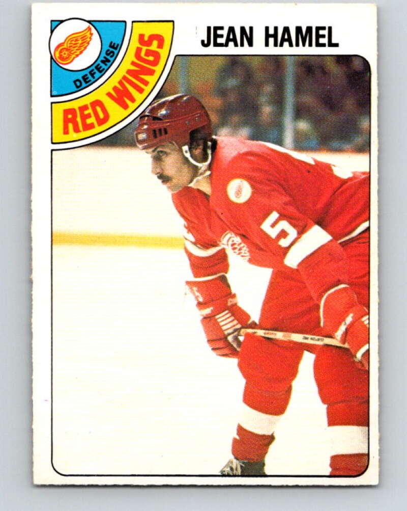 1978-79 O-Pee-Chee #281 Jean Hamel  Detroit Red Wings  V24818