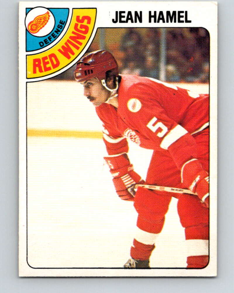 1978-79 O-Pee-Chee #281 Jean Hamel  Detroit Red Wings  V24819