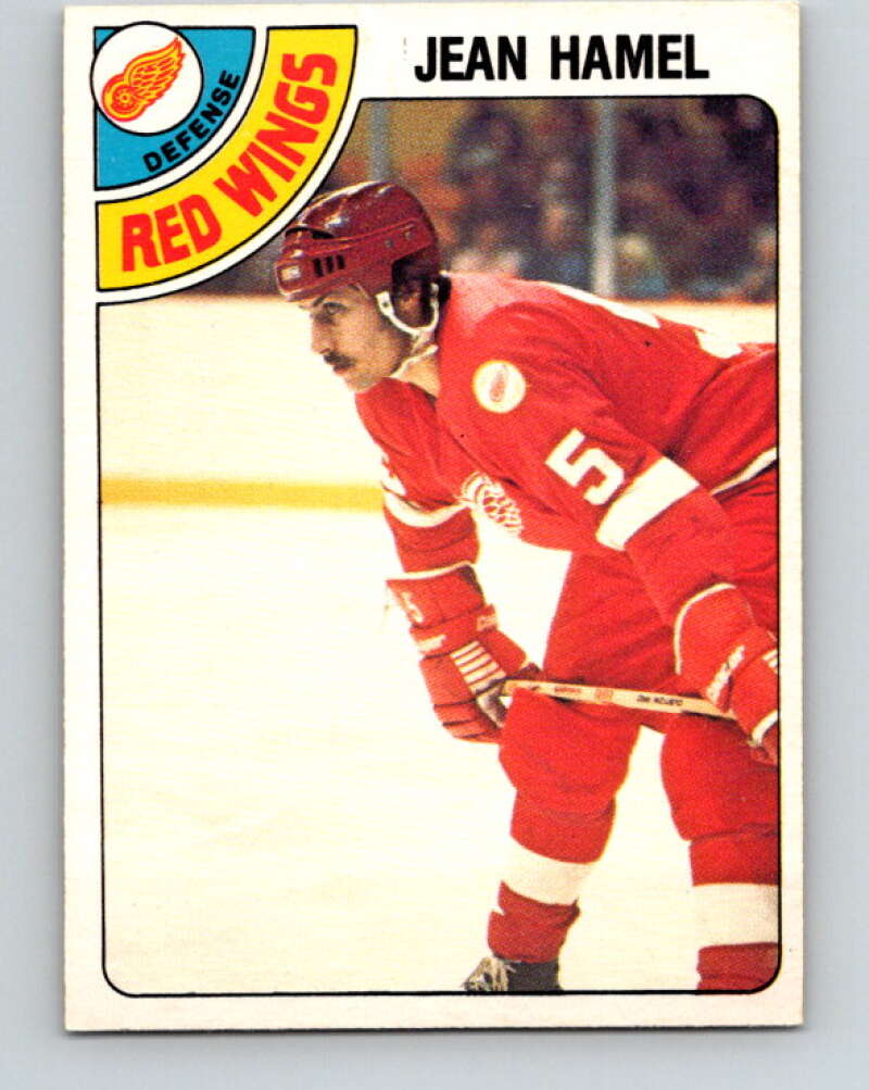 1978-79 O-Pee-Chee #281 Jean Hamel  Detroit Red Wings  V24820