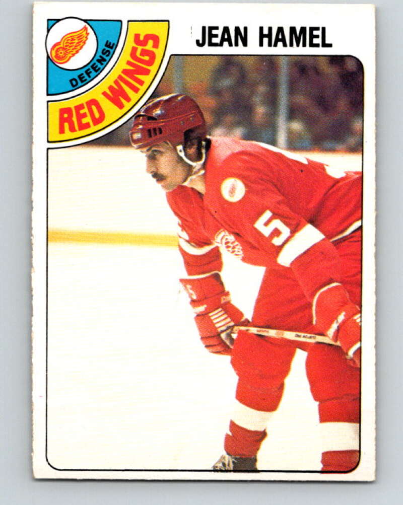1978-79 O-Pee-Chee #281 Jean Hamel  Detroit Red Wings  V24821